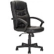 Hudson Leather Faced Manager Chair