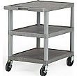 3 Shelf Grey Trolley