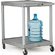 2 Shelf Grey Service Trolleys