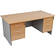 Opus Panel End Rectangular Desks