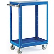 2 Shelf Reversible Tray / Shelf Trolleys