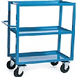 3 Shelf Heavy Duty Tray Trolleys