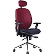 Pacific Mesh High Back Chair Wine