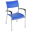 Aries Blue Poly Stacking Chair