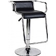 Slinky Leather Effect Breakfast Barstools (Pack Of