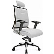 Java Executive Armchair White