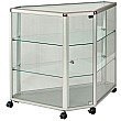 Low Level Corner Glazed Display Cabinet