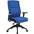 Buxton Executive Chair Blue & Black