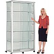 Shield Wide Tower Display Cabinet