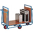 Double Ended Re-inforced Upright Warehouse Truck