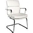 Deco Visitor Chair White