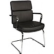 Deco Visitor Chair White