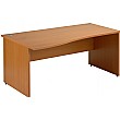 Caliber Panel End Wave Desks