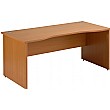 Caliber Panel End Double Wave Desks