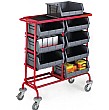 8 Container Storage Trolley