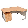 NEXT DAY Icon Ergonomic Desks With Mobile Pedestal