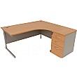 NEXT DAY Icon Ergonomic Desks With Desk High Pedes
