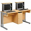 Secure Double ICT Computer Desk