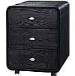 Spectrum Real Wood Veneer Pedestal Black Ash