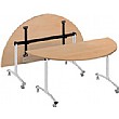 NEXT DAY Solar Semi Circular Tilt Top Tables