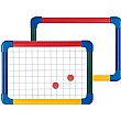 Double Sided Student Whiteboard Plain/Gridded (Pac