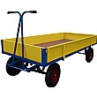 Heavy Duty Steel Sided Hand Drawn Truck