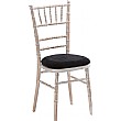 Citadel Banquet Chair Seat Pad Black