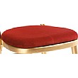 Banquet Chair Seat Pad Red