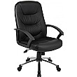 Vesper Leather Faced Manager Chair