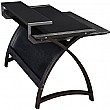 Spectrum Real Wood Veneer Computer Desk Black Ash