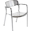Crowne Deluxe Aluminium Bistro Chair