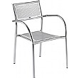 Crowne Mesh Aluminium Bistro Chair