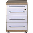 Sense 4 Drawer Pedestal