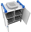 LapCabby Up-Link - Vertical Laptop Store and Charg