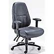 Lynx 24 Hour Leather Faced Manager Chair