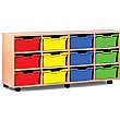 12 Cubby Tray Storage