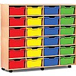 24 Cubby Tray Storage