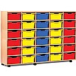 30 Cubby Tray Storage