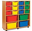 12 Cubby Tray Combination Storage