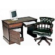 Antique Replica Compact Computer Desk