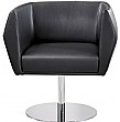 Premium HB1 Disc Base Leather Reception Chairs