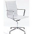 Blaze White Conference Chair