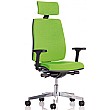 Delta High Back Operator Chair With Headrest