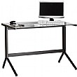 Isla Glass Computer Desk