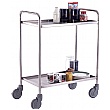 Food Grade Stainless Steel Tray Trolleys
