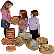 Giant Softplay Euro Coin Set
