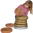 Mini Softplay Euro Coin Set