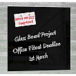 Magnetic Glass Marker Boards
