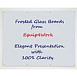 Premium Frosted Glass Drywipe Boards