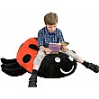 Back To Nature Lucy Ladybird Floor Cushion